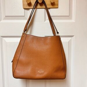 Kate Spade Brown Leather Tote Bag